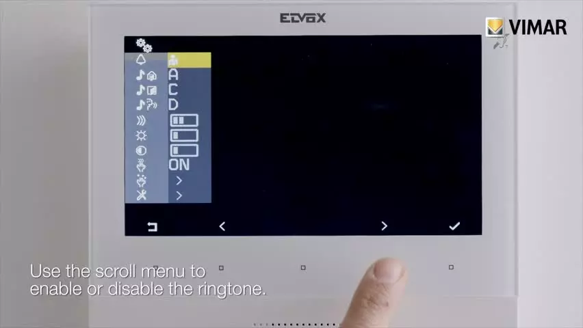 Vimar Tutorial Utente Videocitofono Tab7 Con Tecnologia Due Fili Plus Installazione Configurazione En