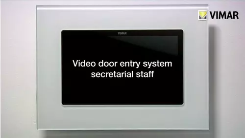 "Video door entry system answering machine" function