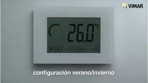ClimaThermo - Termostato táctil de superficie Cód. 02905