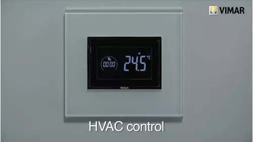 3 module flush mounting touch timer-thermostat Code 02955 Climate Control