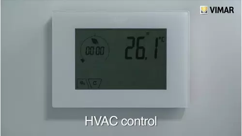 ClimaChrono Surface mounting touch timer-thermostat Code 02910