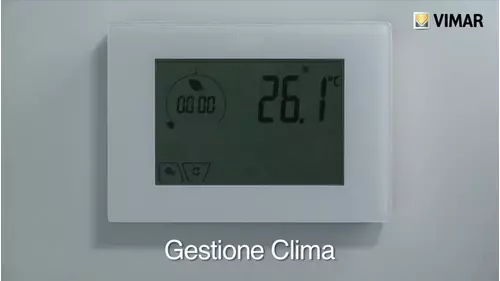 ClimaChrono Cronotermostato touch da parete Cod. 02910