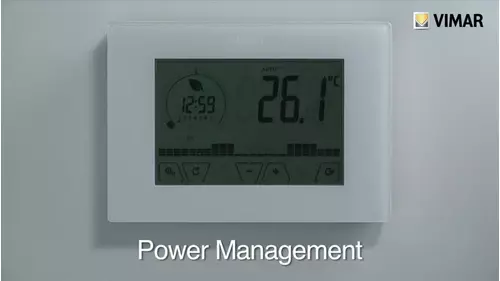 ClimaChrono Wall-Mounting Touch Timer-Thermostat Code 02910