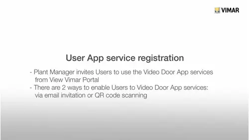 User App Service Registration En Web
