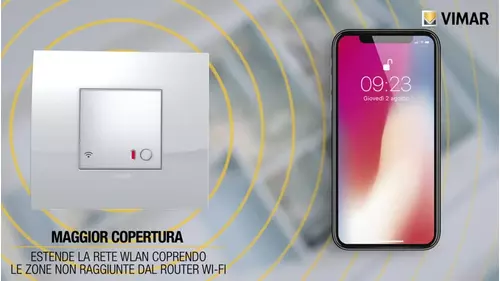 Vimar Access Point Wifi 2018 Ita 1080 Marchio Web