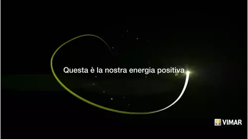 Vimar spot 30” Dove si produce energia positiva