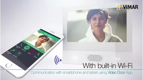 Vimar Elvox Videocitofonia Posto Interno Tab7 Tab7S tecnologia