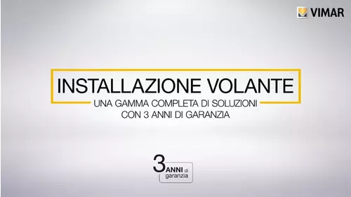 Vimar Installazione Volante Spot 2019 It cop