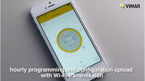 Vimar tutorial cronotermostato wifi app byclima EN