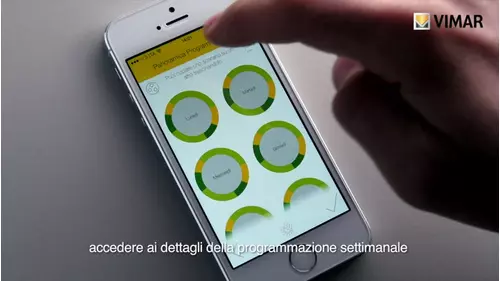 Vimar tutorial cronotermostato wifi app By-clima IT