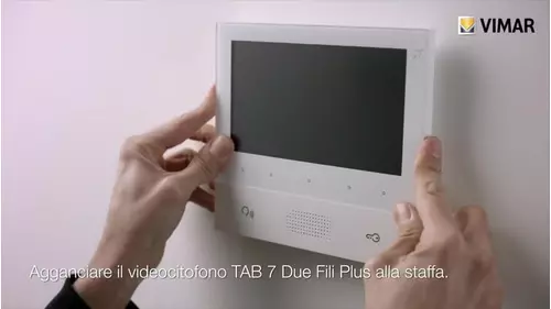 Vimar Tutorial Installatore Videocitofono Tab7 Con Tecnologia Due Fili Plus Installazione Configurazione Web
