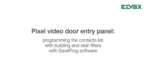 Vimar tutorial pixel programmazione filtri software saveprog en