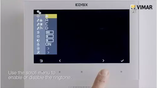 Vimar Tutorial Utente Videocitofono Tab7 Con Tecnologia Due Fili Plus Installazione Configurazione En