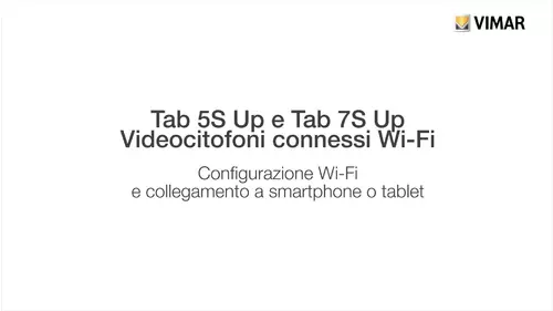 Vimar Tutorial Configurazione E Collegamento ita