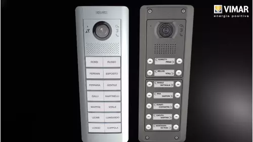 Vimar videocitofonia targhe pixel spot it