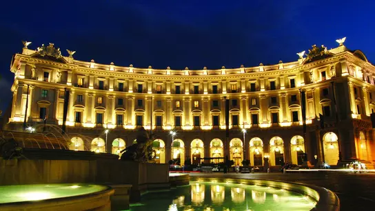 Hotel exedra roma idea panoramica notturna