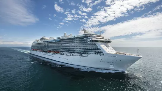 Nave fincantieri royal princess plana panoramica