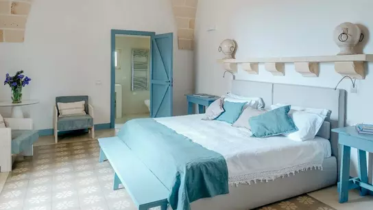 Stile shabby in masseria Cuturi