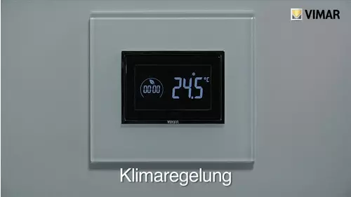 UP-Touchscreen-Uhrenthermostat 3 Module Art.-Nr. 02955 - Klimamanagement