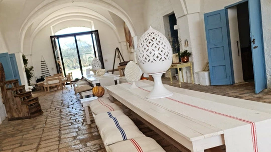 Ambienti shabby per lo stile della masseria