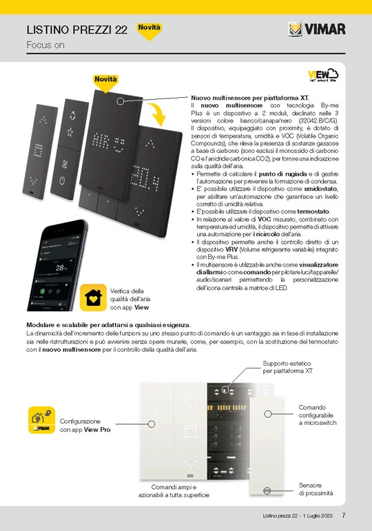 Listino 22 Vimar