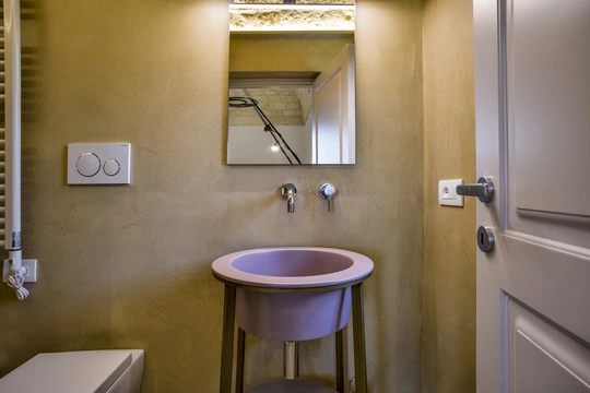 Referenza Hotel Borgo Aratico Puglia Vimar Arké lavabo