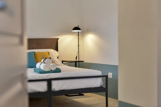 Referenza Hotel Borgo Aratico Puglia Vimar Arké Letto