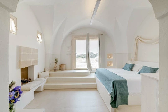 shabby chic contemporaneo per camera da letto