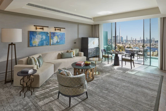 Vimar Eikon Mandarin Oriental Jumeira Dubai living