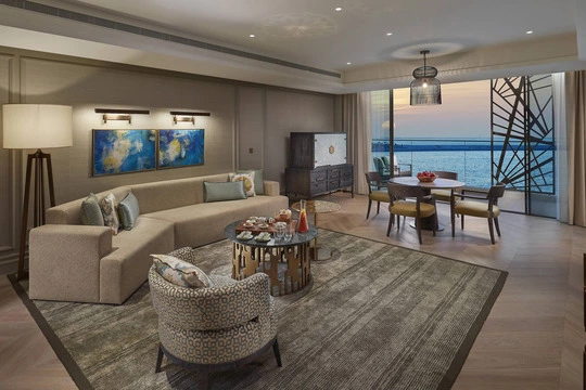 Vimar Eikon Mandarin Oriental Jumeira Dubai living