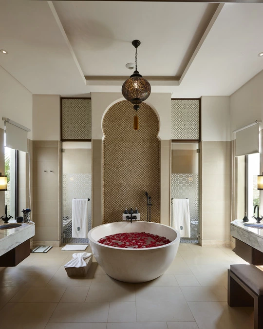 Vimar Hotel Resort Banyan Tree Tamouda Bathroom