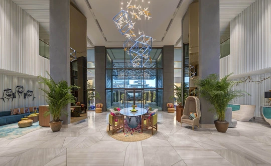 Hotel Hyatt Centric Tiara Dubai Eikon Evo Vimar hall