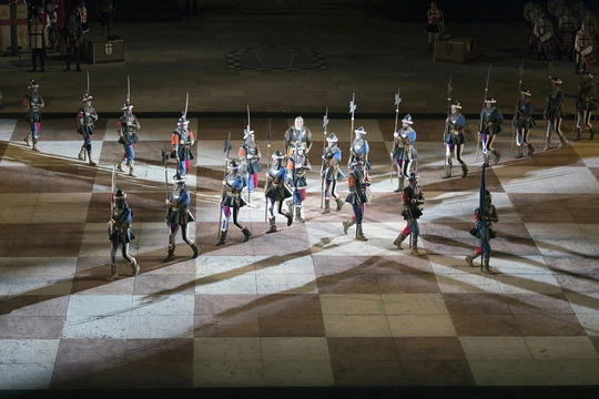 Vimar Piazza Castello Partita Scacchi Marostica 2016 Scacchiera
