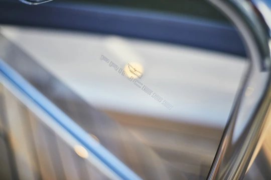 Yacht Princess X95 Vimar Eikon Chrome Round Detail
