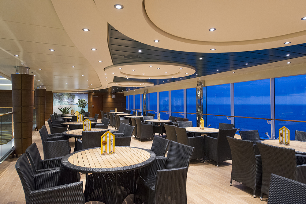 MSC Preziosa лайнер интерьер