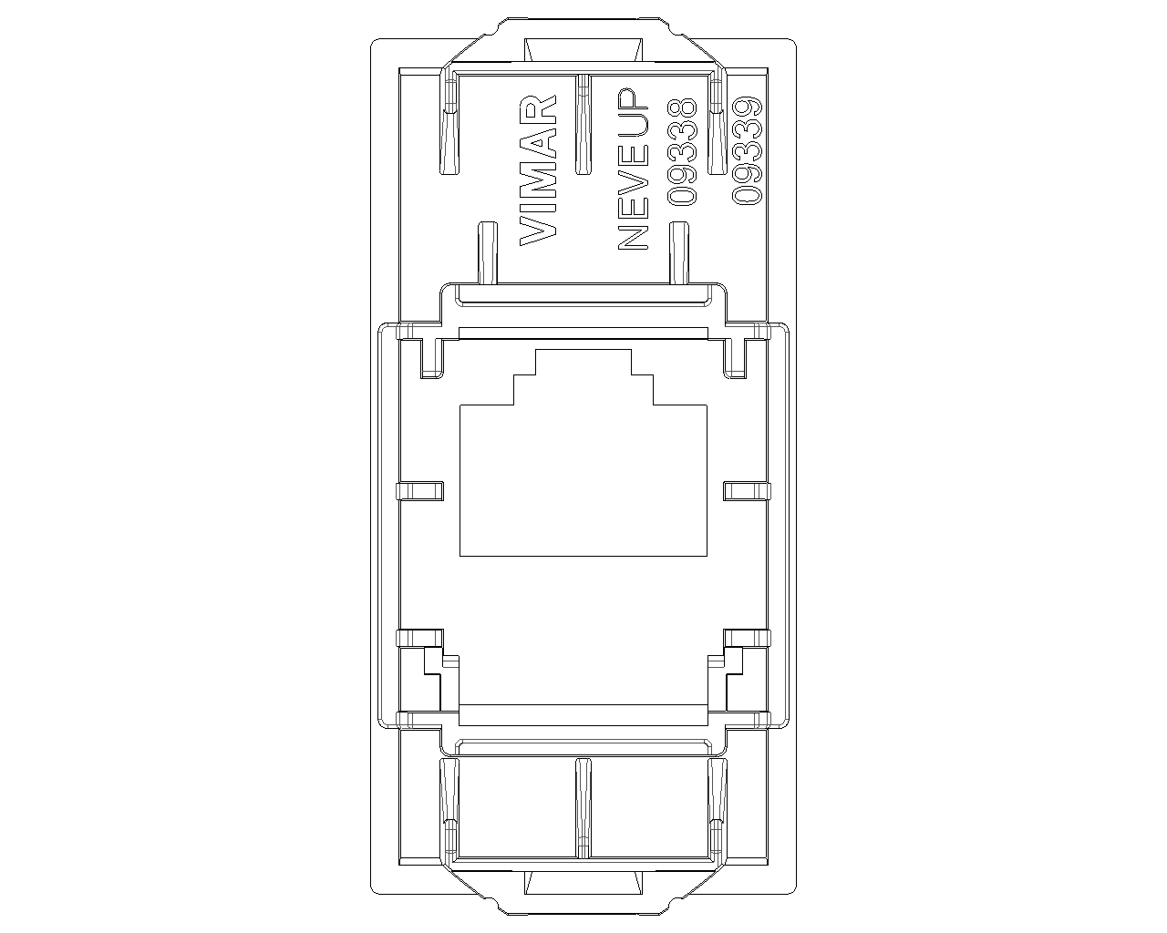 Catalogue Produits Adaptateurs Pour Prises De Signal Adaptateur Rj45 Keystone Carbon Matt C Cm Neve Up Vimar Energia Positiva