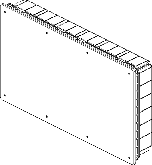 Scatola derivazione IP56 190x140x70mm VIW V55207 VIMAR