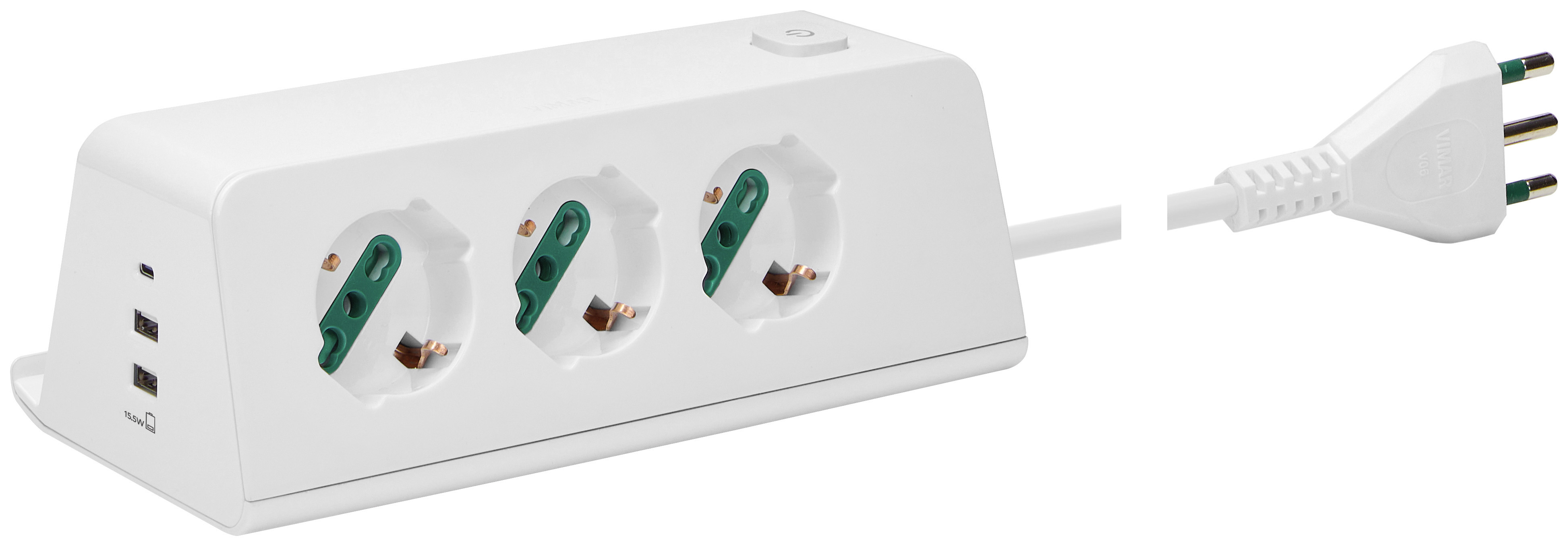 PRESA SCRIVANIA3UNIV+3USB+S17+WIRELESS B