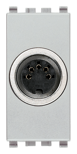 Eenzaamheid Scenario Verfrissend Product Catalogue - Socket outlets for signal reception: 5P DIN 41524  socket connector Next - 20333.N - Eikon Next - Vimar energia positiva