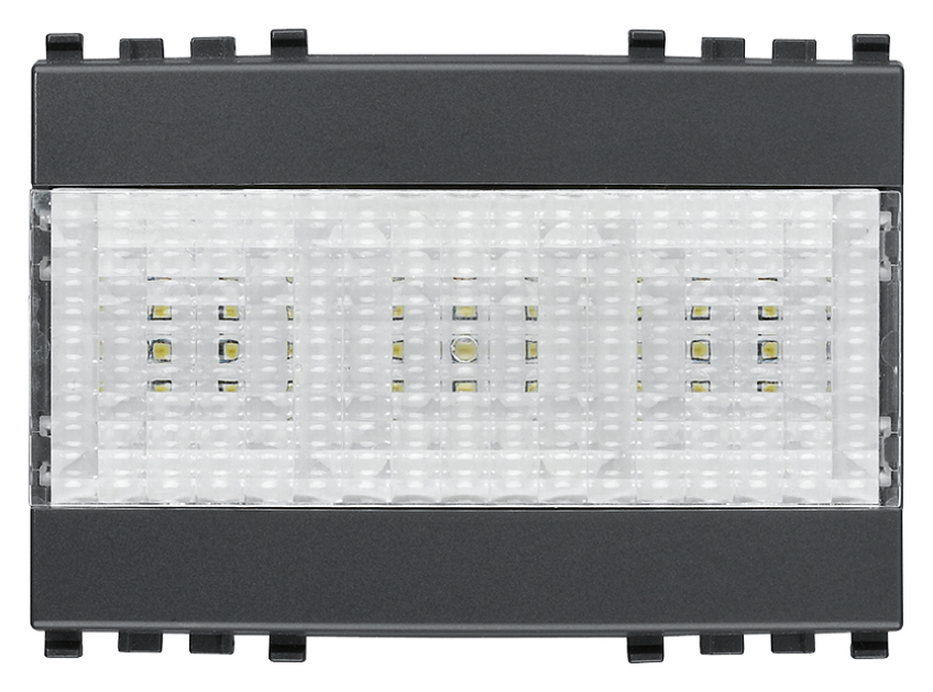 Lamp. emergenza LED 3M 120-230V grigio - 20384