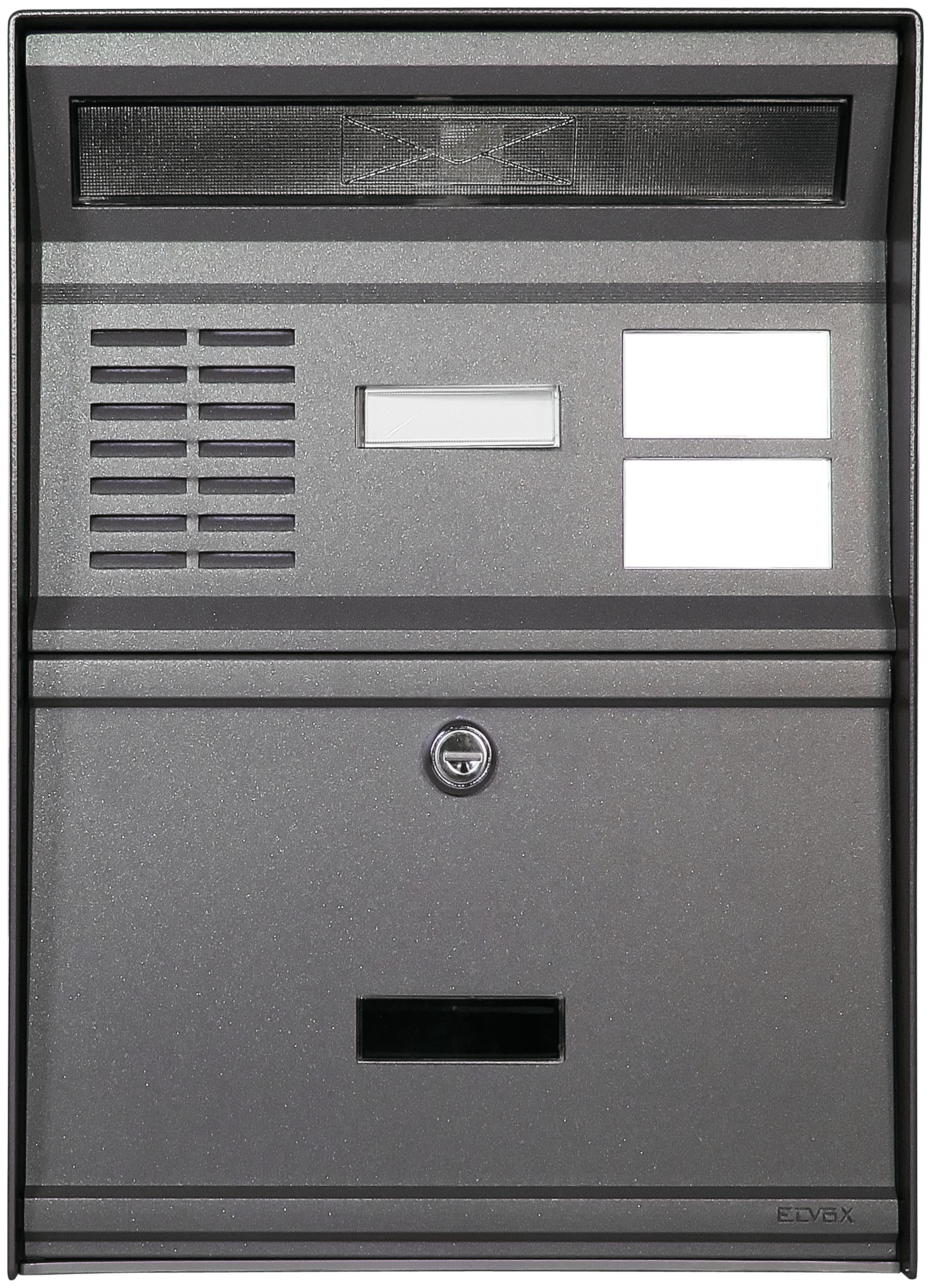 Cassetta Postale In Alluminio Grigia 26x20x7.5 Cm - Porta Lettere Da Esterno Con Chiavi E Viti - Foto 7
