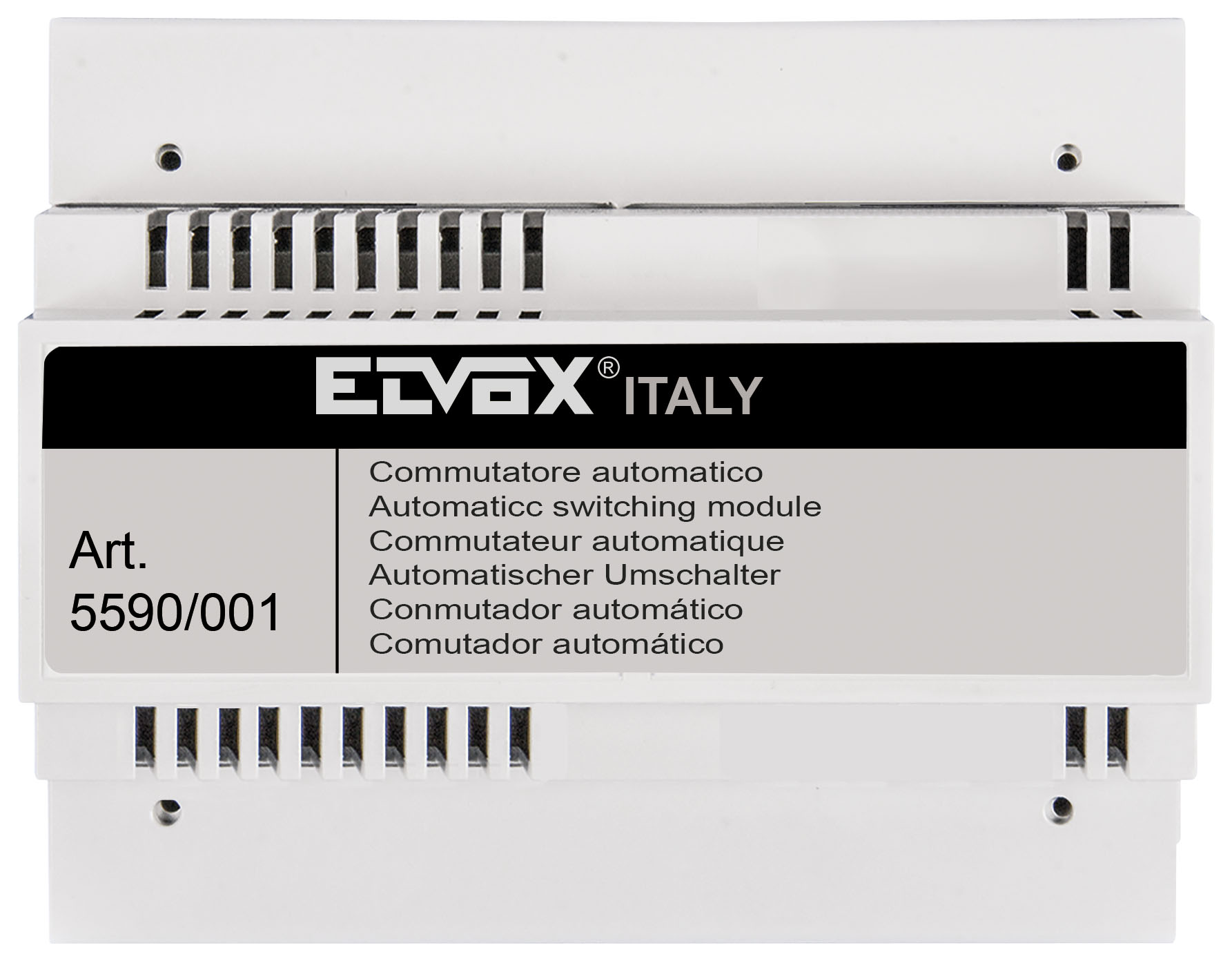 idoneo per impianti con 831 Vimar ELVOX 839//302.06 commutatore automatico 2 posti esterni audio