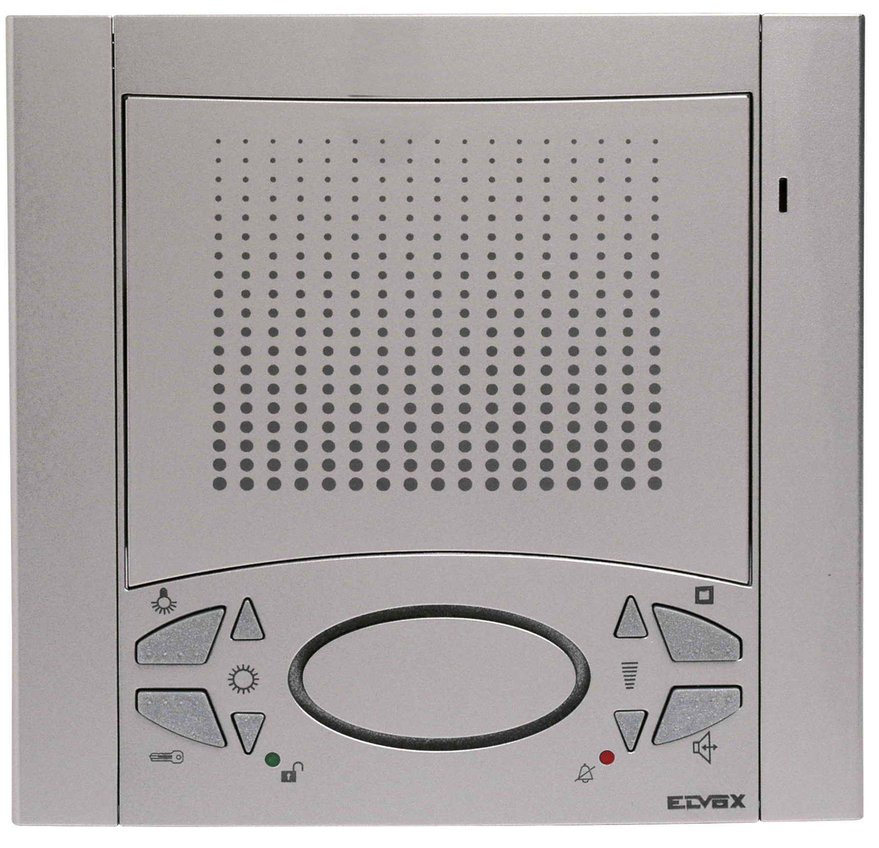 ELVOX 6600/AU citofono viva-voce bicanale SOUND SYSTEM da incasso BIANCO